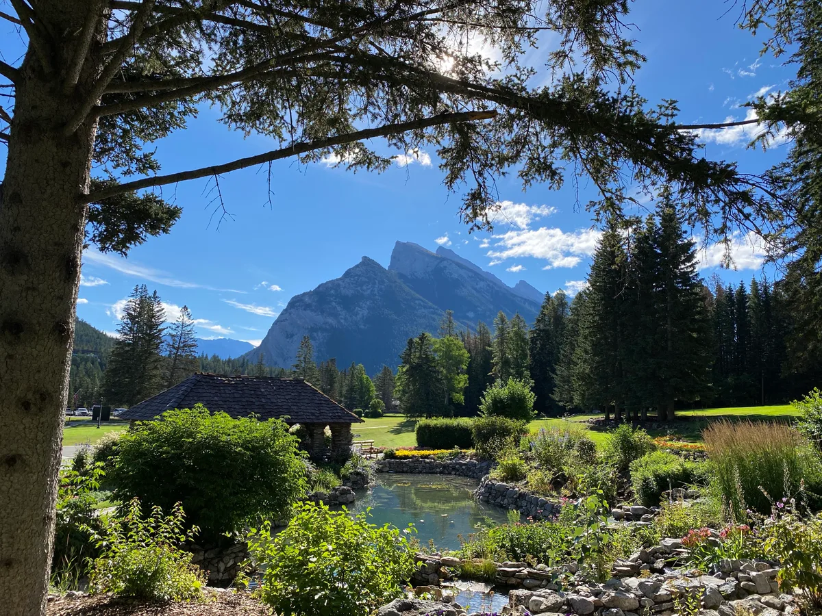 Cascade of Time Garden in Banff, Canada