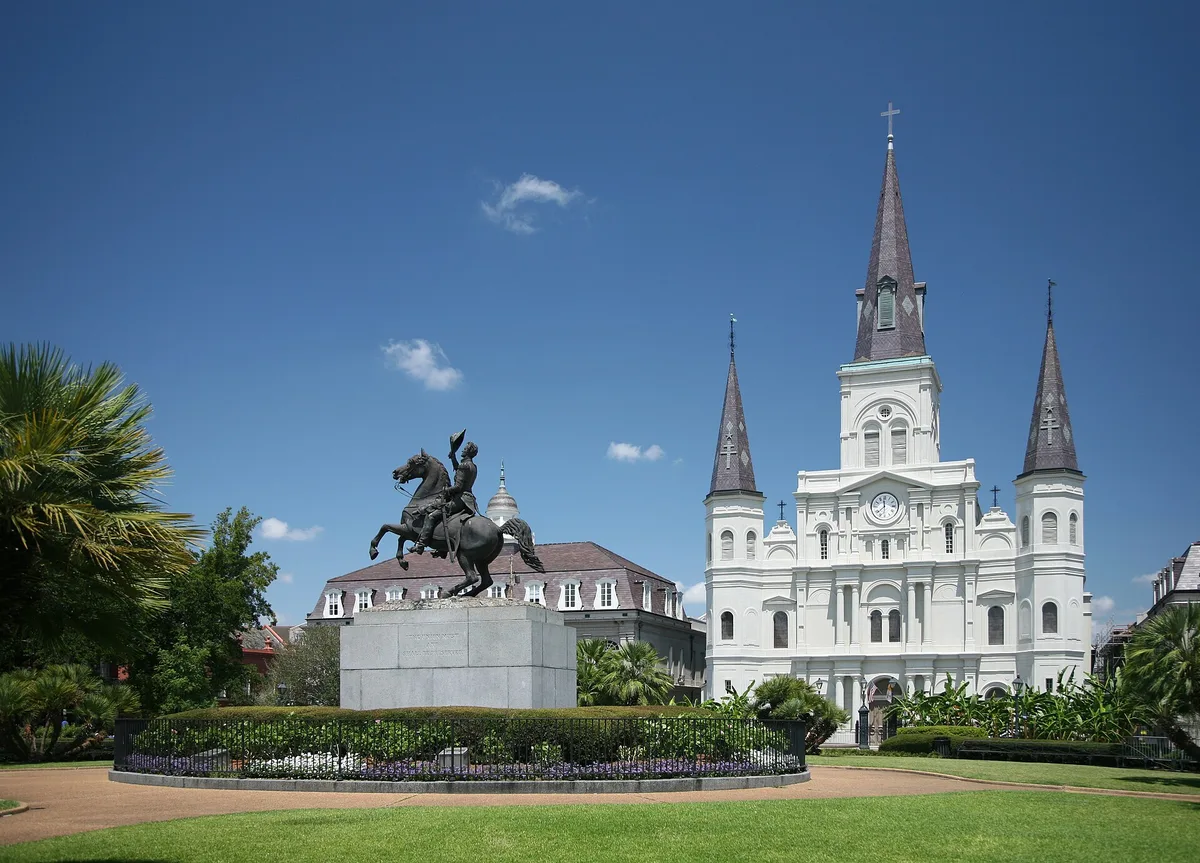 Jackson Square in New Orleans, United States