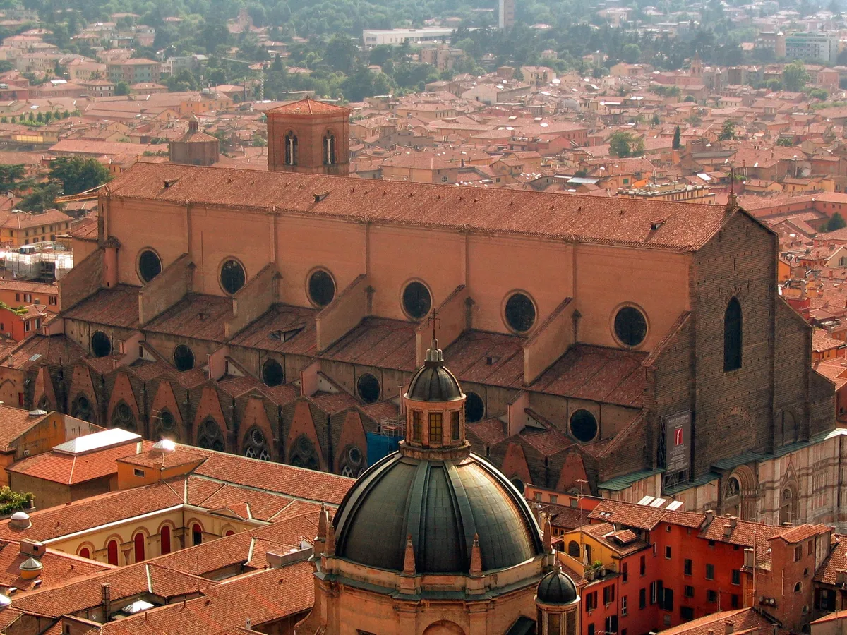 Basilica di San Petronio in Bologna, Italy