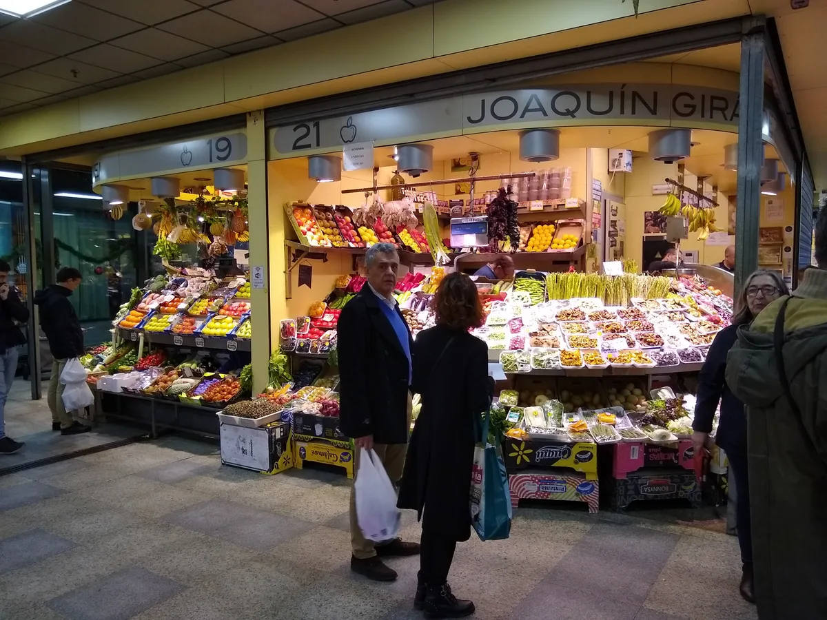 Mercado de la Encarnación in Seville, Spain