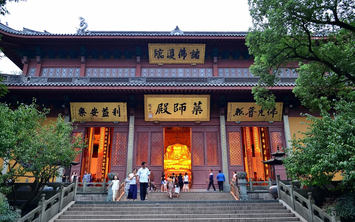 Lingyin Temple in Hangzhou, China