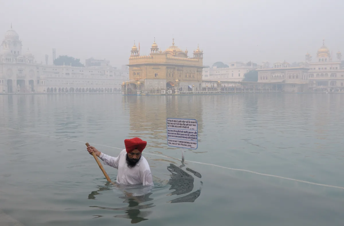 Sri Harmandir Sahib in Amritsar, India