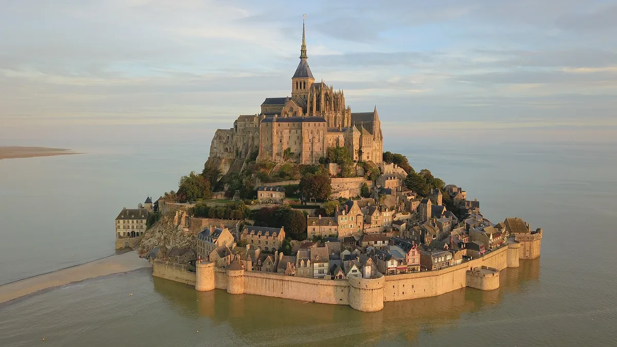 Mont Saint-Michel in Mont Saint-Michel, France
