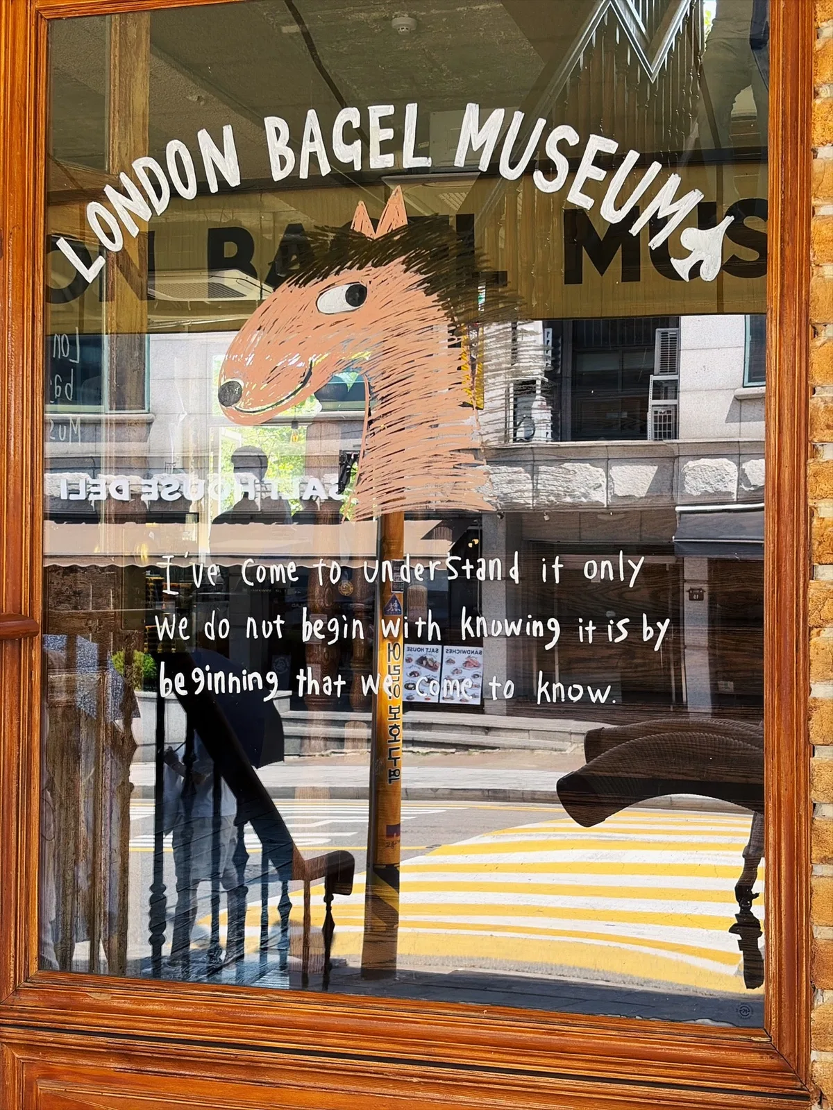 London Bagel Museum Anguk in Seoul, South Korea