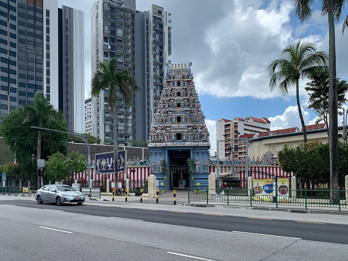 Sri Srinivasa Perumal Temple in Little India, Singapore