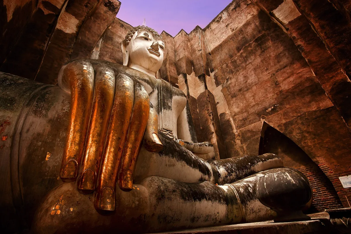 Sukhothai Historical Park in Sukhothai, Thailand