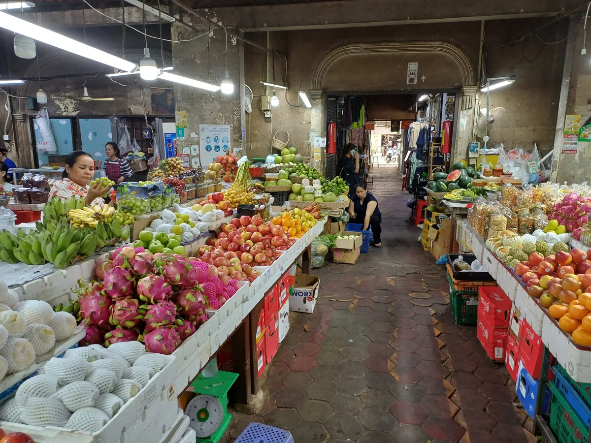 Old Market in Siem Reap, Cambodia