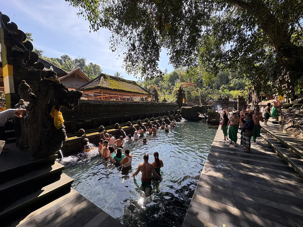 Pura Tirta Empul in Bali, Indonesia