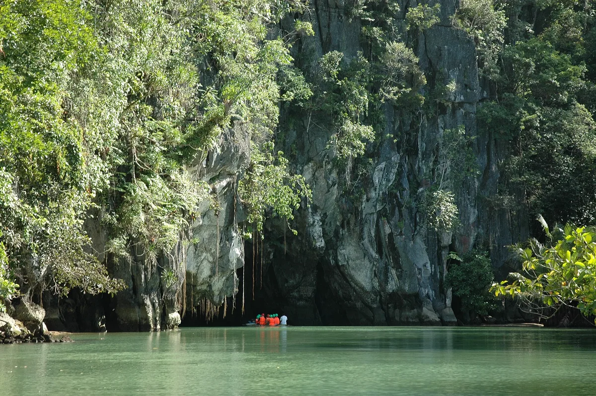 Puerto Princesa Subterranean River National Park in Palawan, Philippines