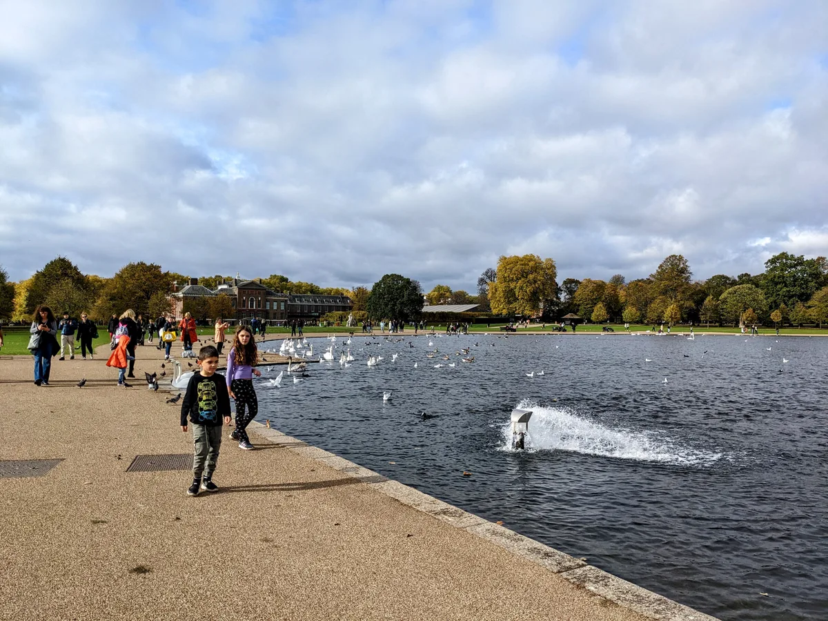 Kensington Gardens in London, United Kingdom