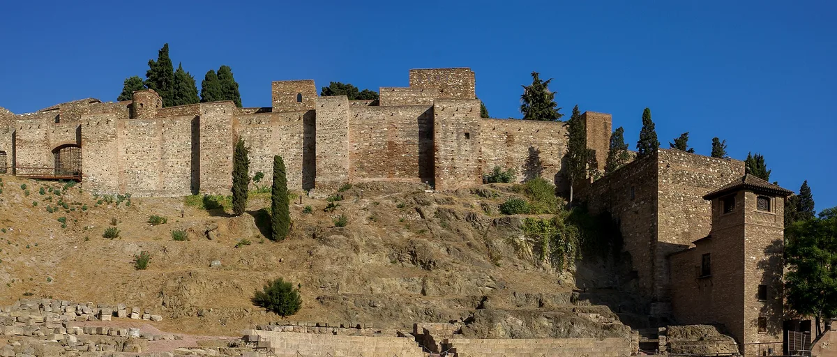 Alcazaba in Malaga, Spain