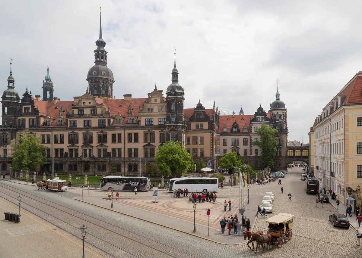Residenzschloss in Dresden, Germany