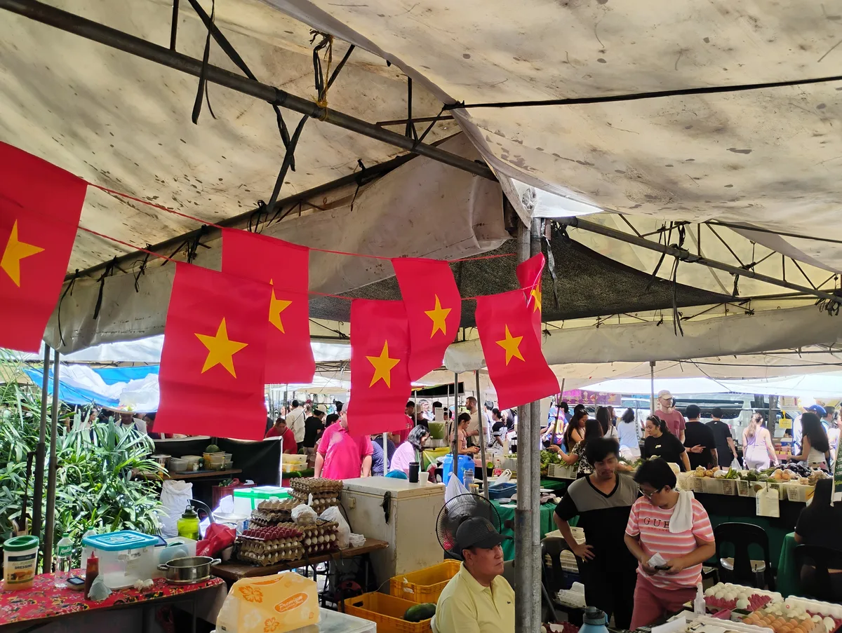 Legazpi Sunday Market in Manila, Philippines