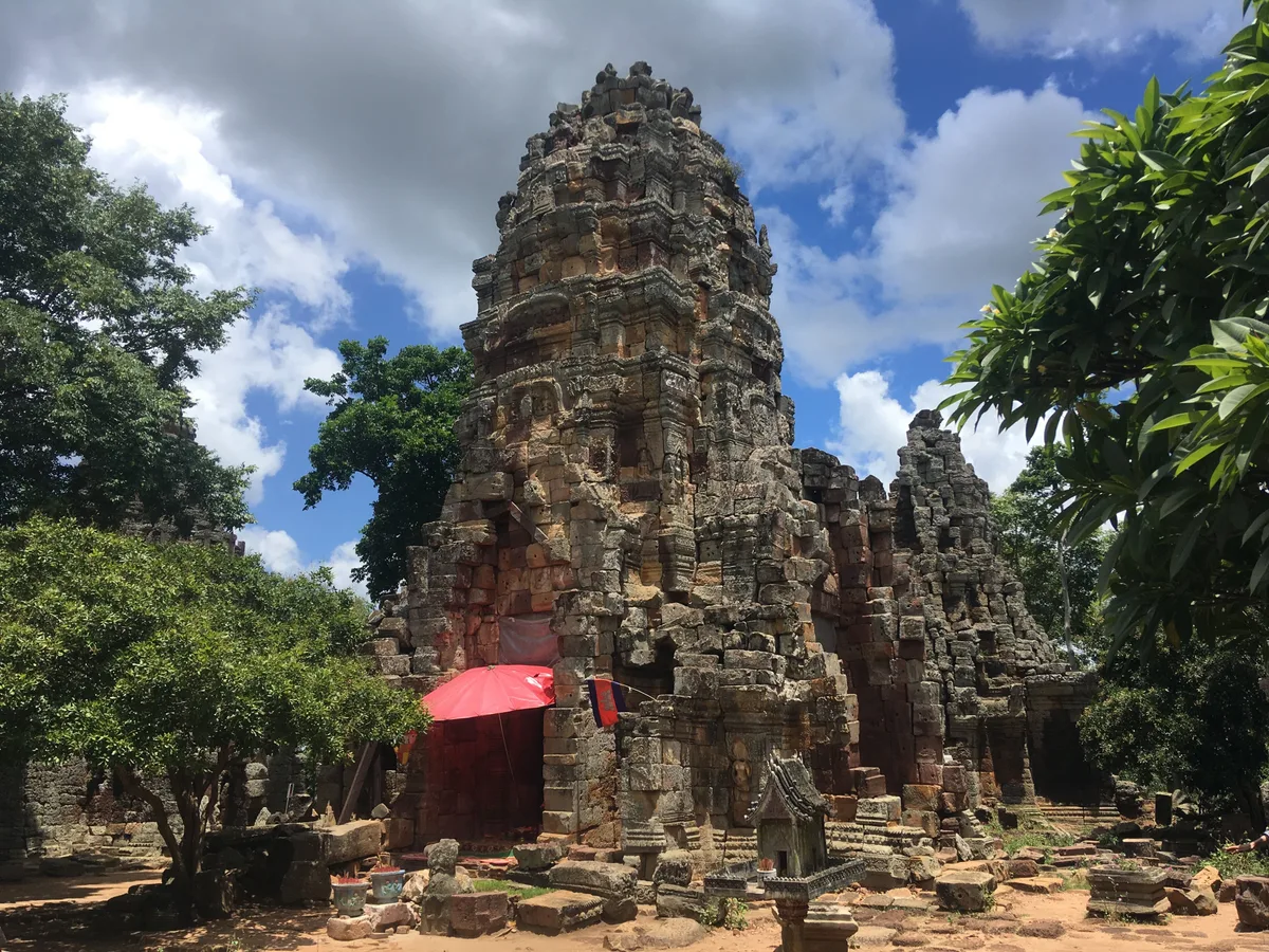Banan Temple in Battambang, Cambodia