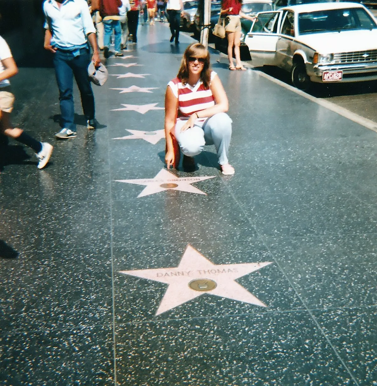 Hollywood Walk of Fame in Los Angeles, United States