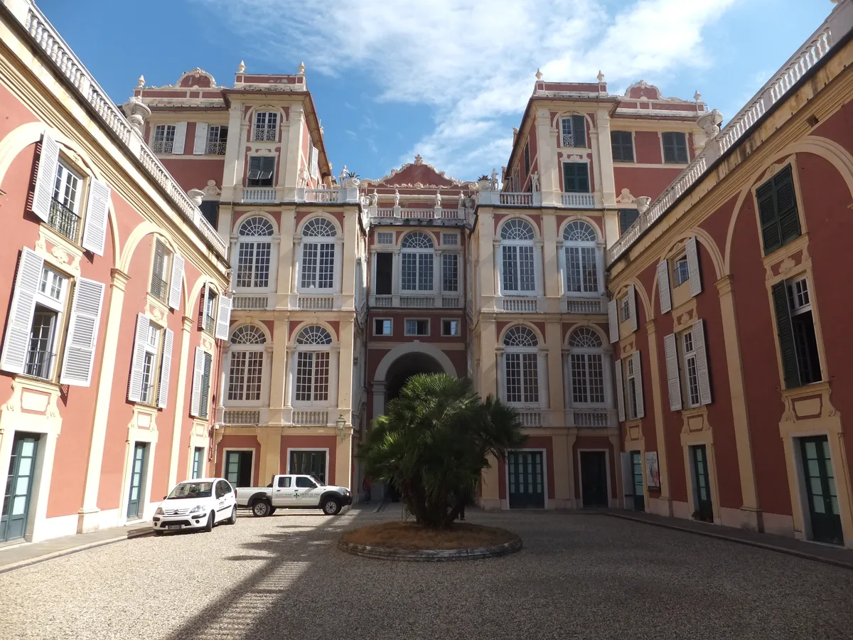 Royal Palace Museum in Genoa, Italy