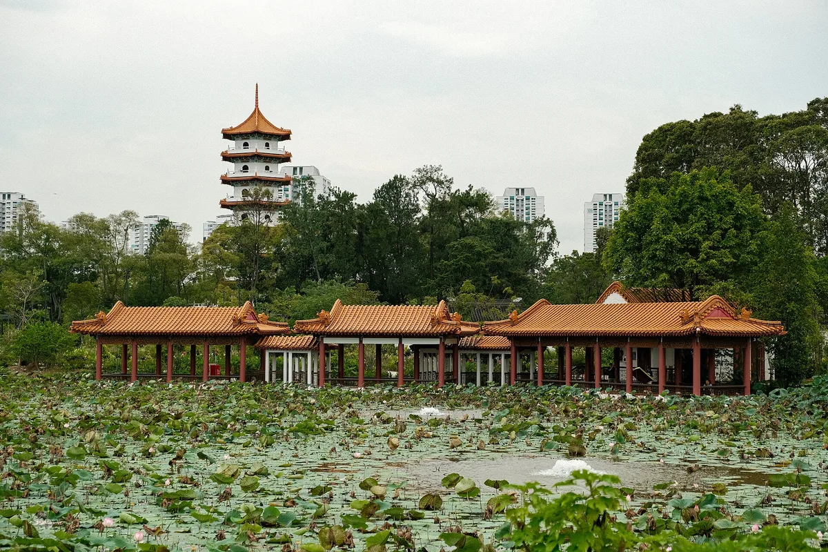 Jurong Lake Gardens in Jurong, Singapore