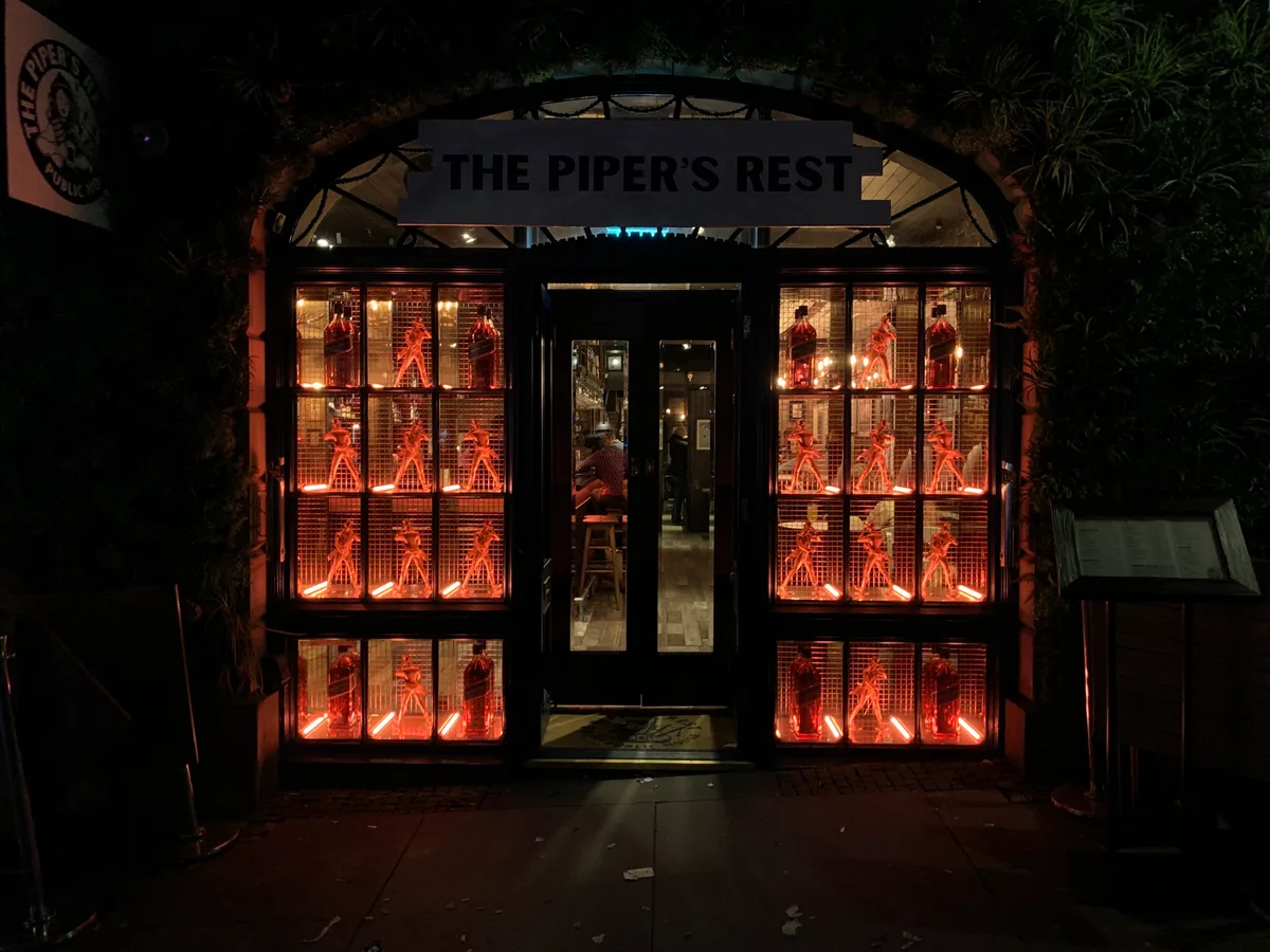The Piper's Rest en Edimburgo, Reino Unido