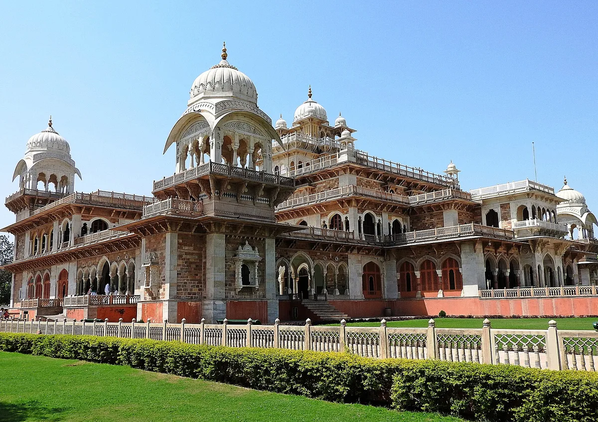 Albert Hall Museum in Jaipur, India