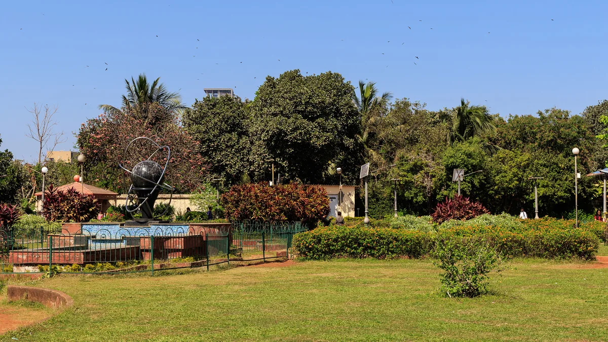 Hanging Garden in Mumbai, India