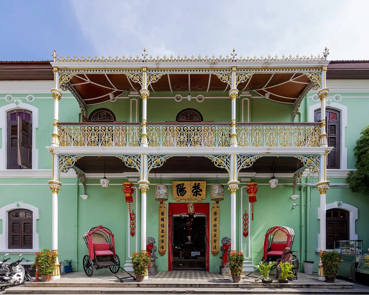 Pinang Peranakan Mansion in Penang, Malaysia