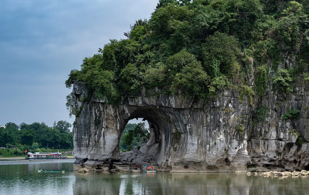 Elephant Trunk Hill in Guilin, China