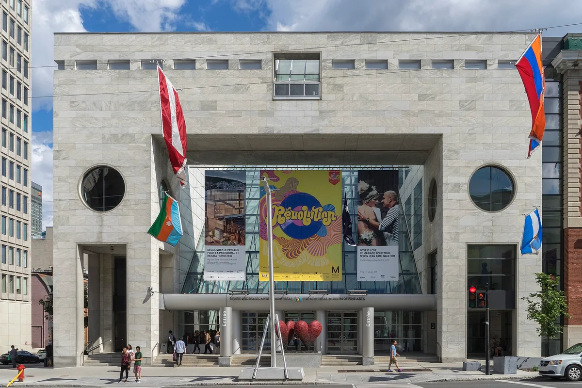 Montreal Museum of Fine Arts in Montreal, Canada
