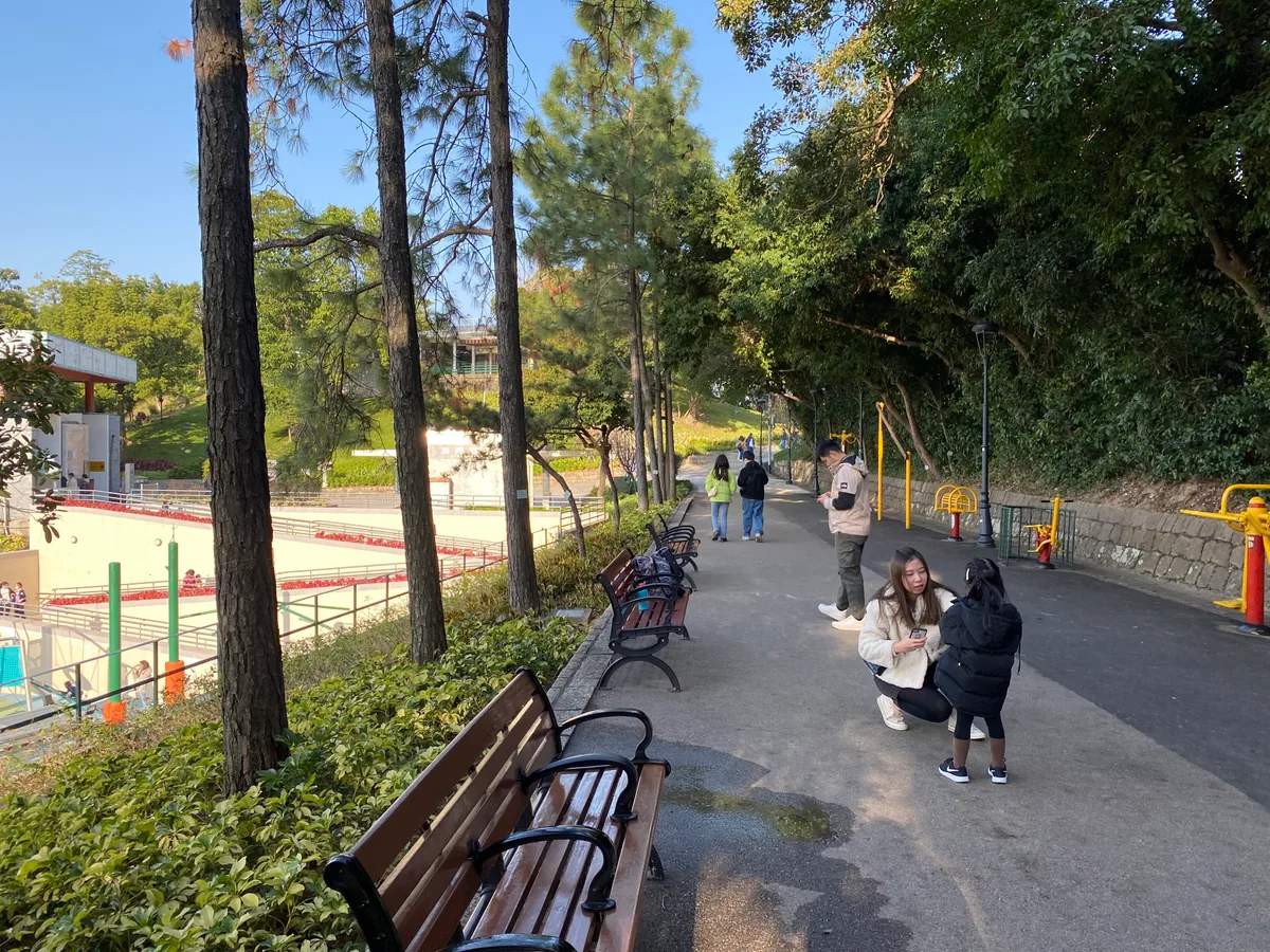 Guia Hill Municipal Park in Guia, Macau
