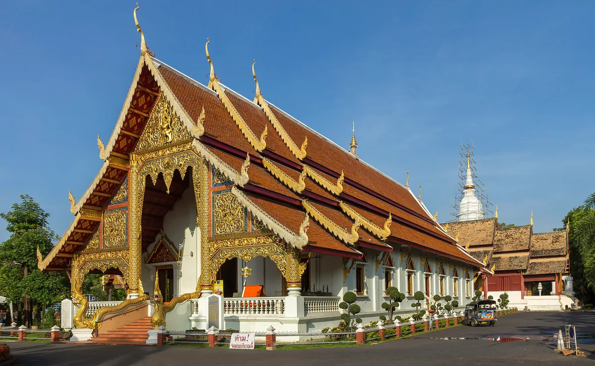 Wat Phra Singh Woramahawihan in Chiang Mai, Thailand