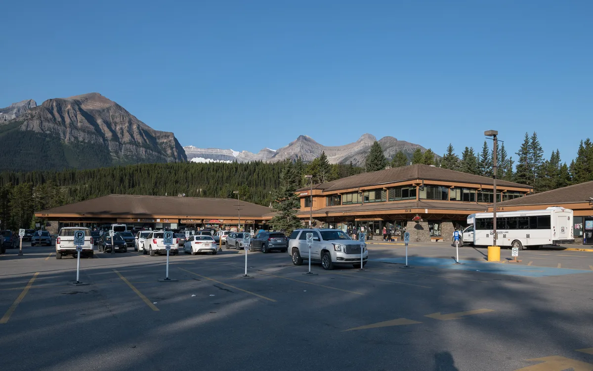 Samson Mall in Lake Louise, Canada