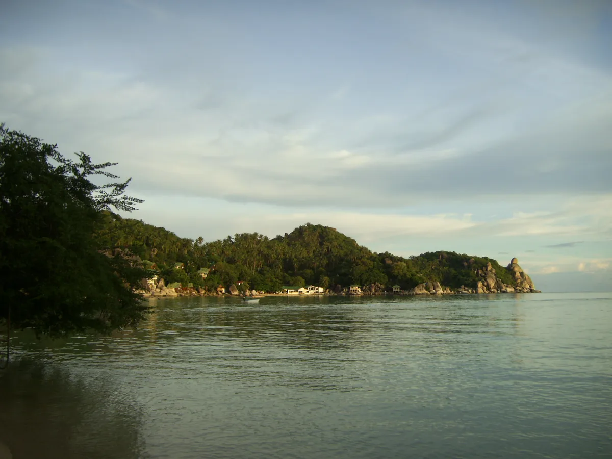 Chalok baan kao bay in Koh Tao, Thailand
