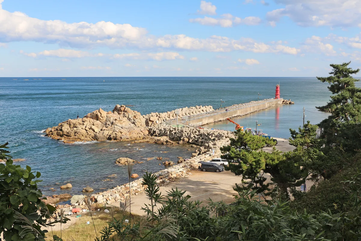 Sokcho Lighthouse in Sokcho, South Korea