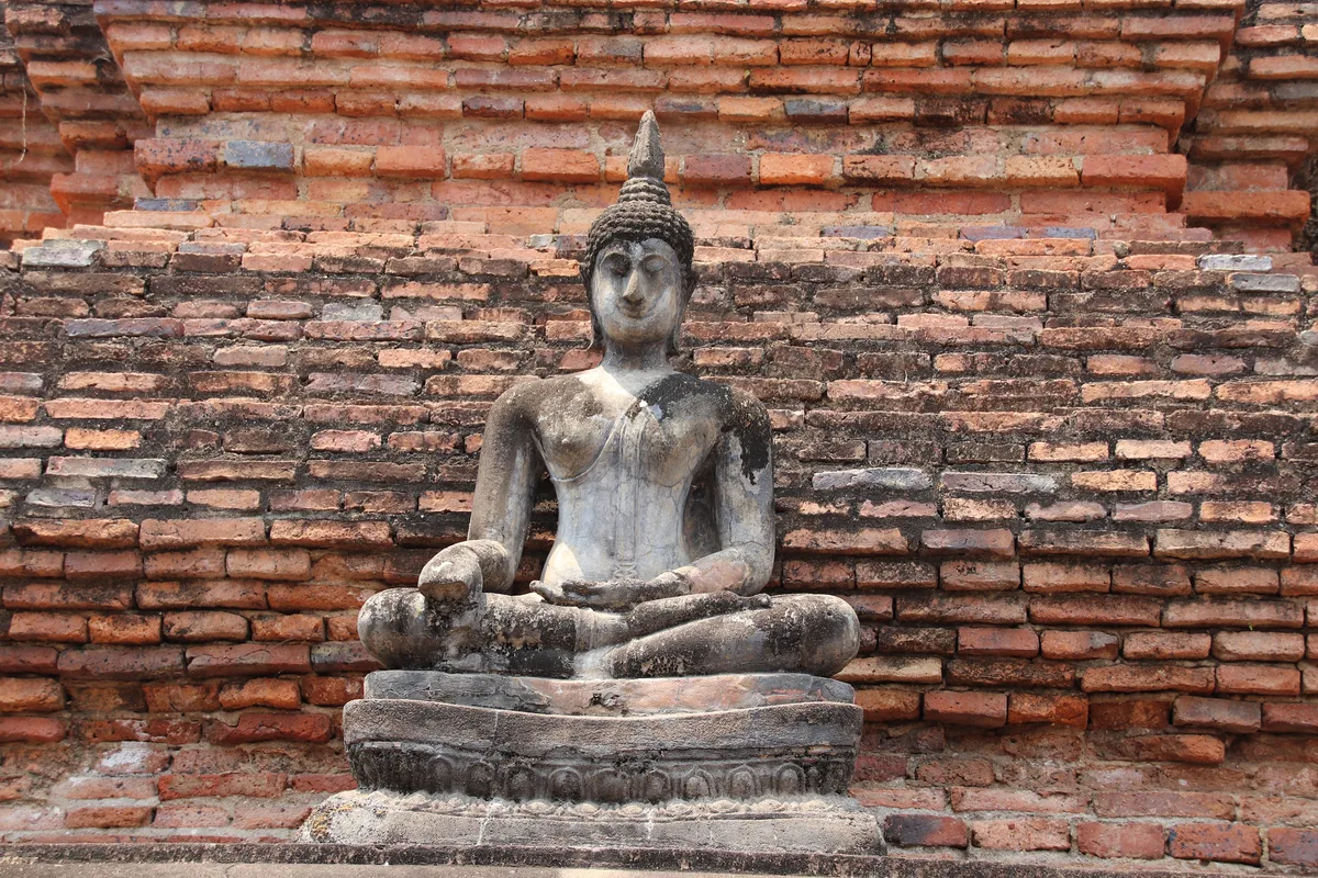 Sukhothai Buddha Park in Sukhothai, Thailand