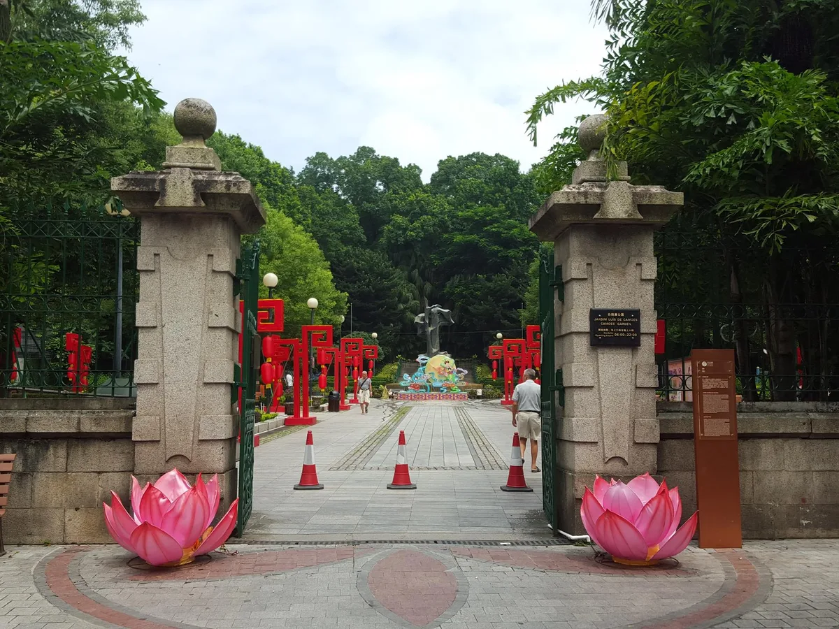 Camoes Garden in Coloane, Macau