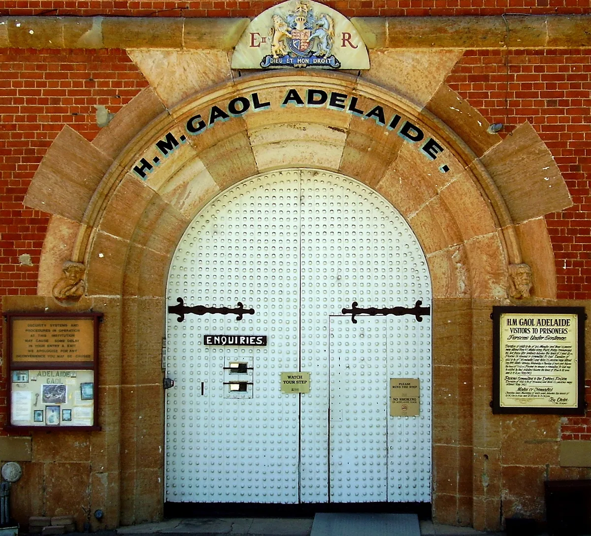 Adelaide Gaol in Adelaide, Australia