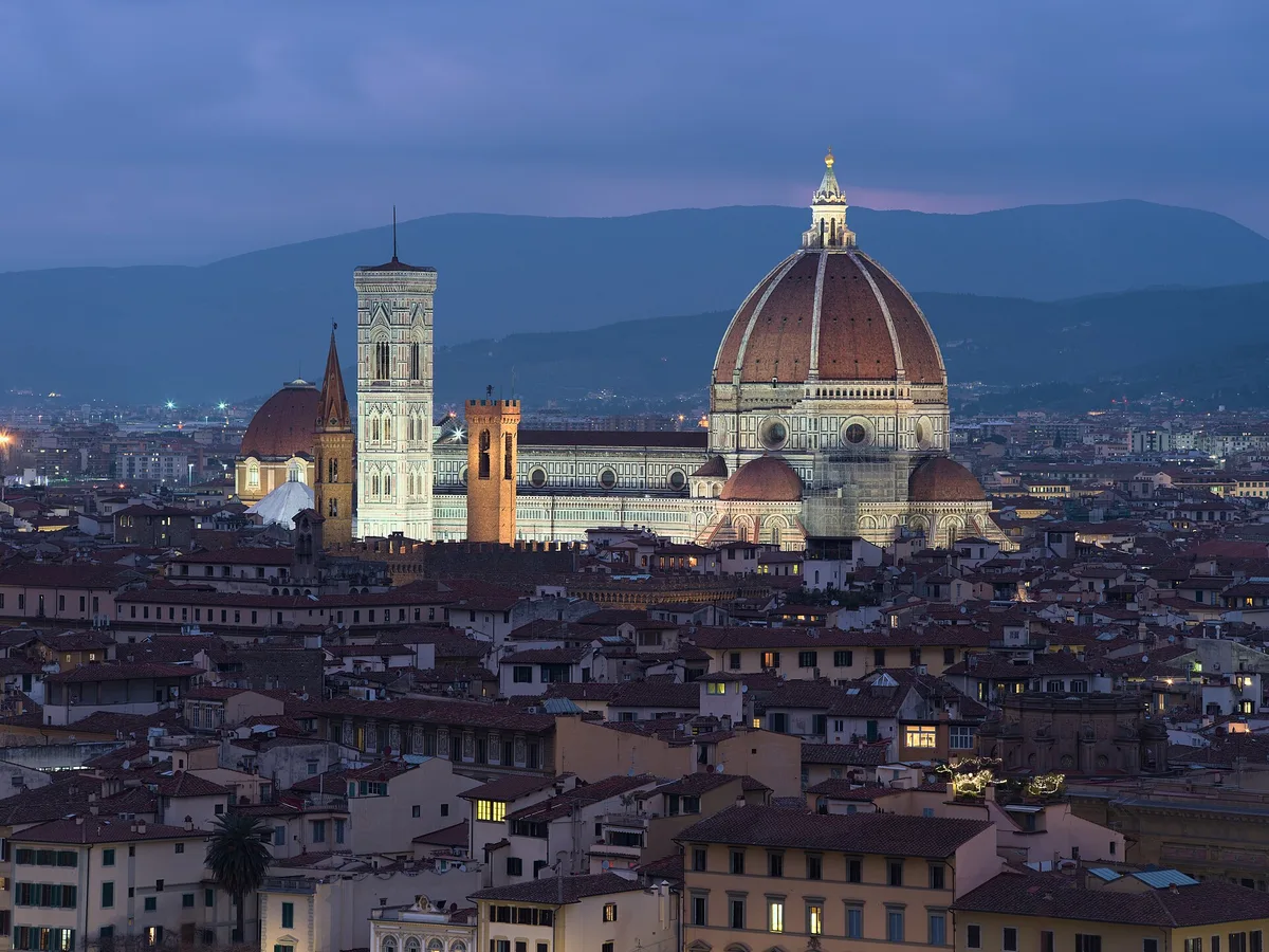 Cathedral of Santa Maria del Fiore in Florence, Italy