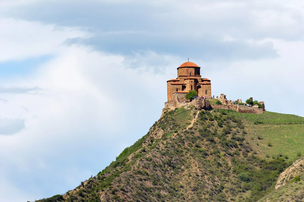 Jvari Monastery in Mtskheta, Georgia