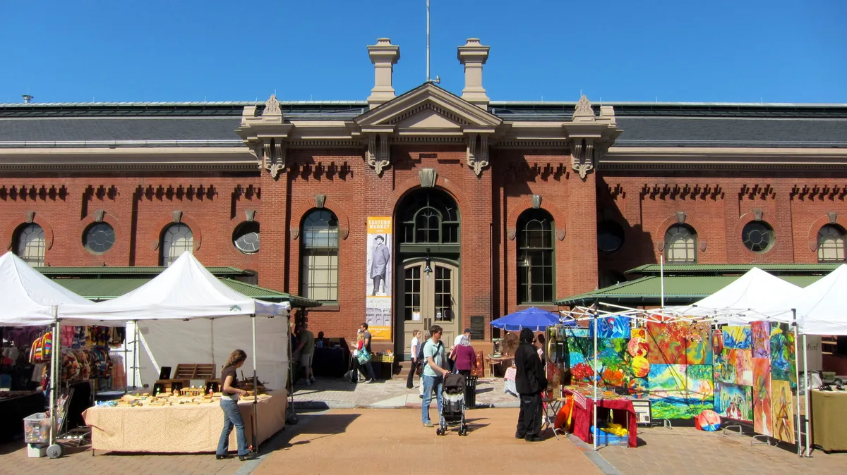 Eastern Market in Washington DC, United States