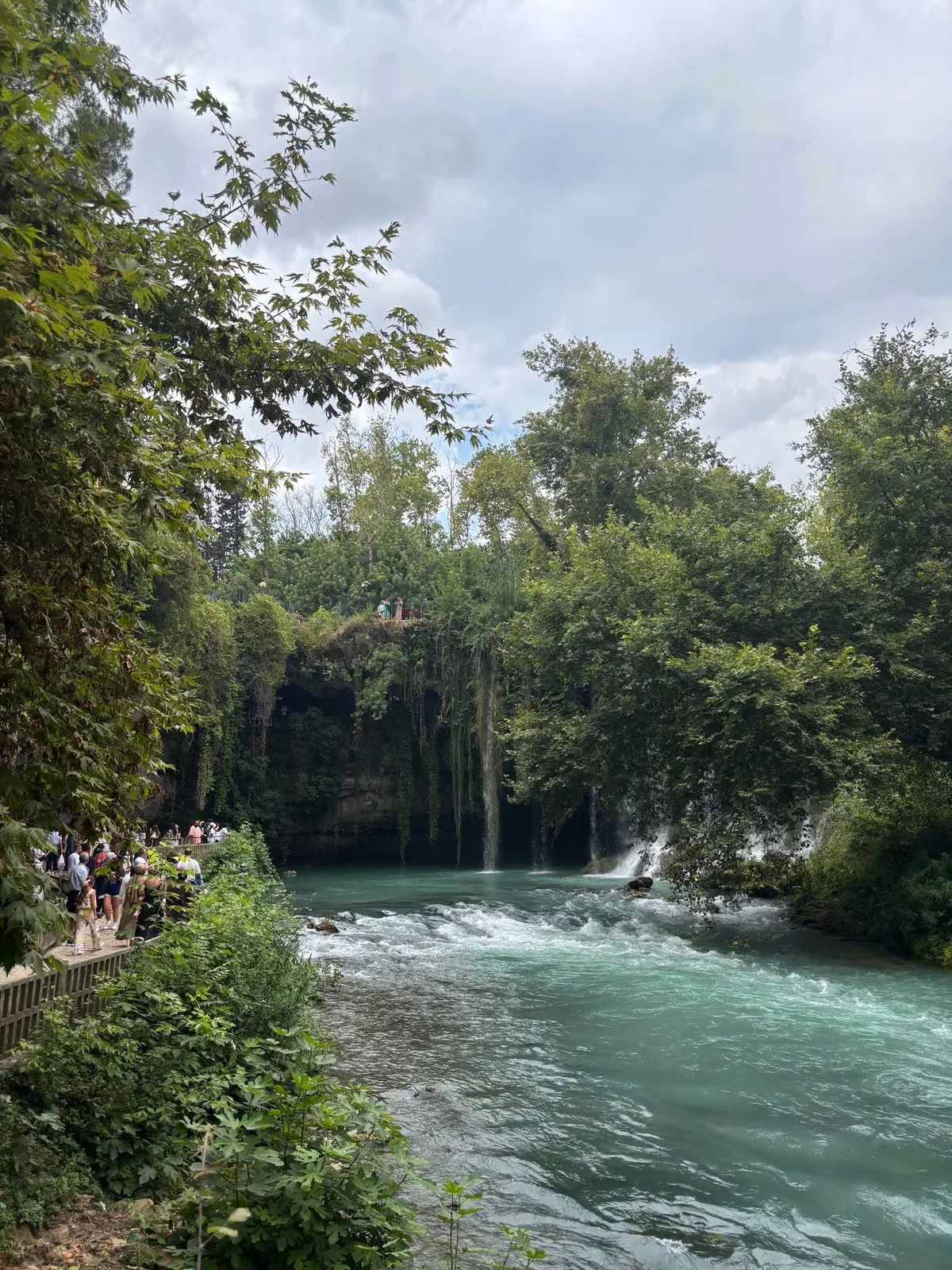 Duden Waterfalls in Antalya, Turkey