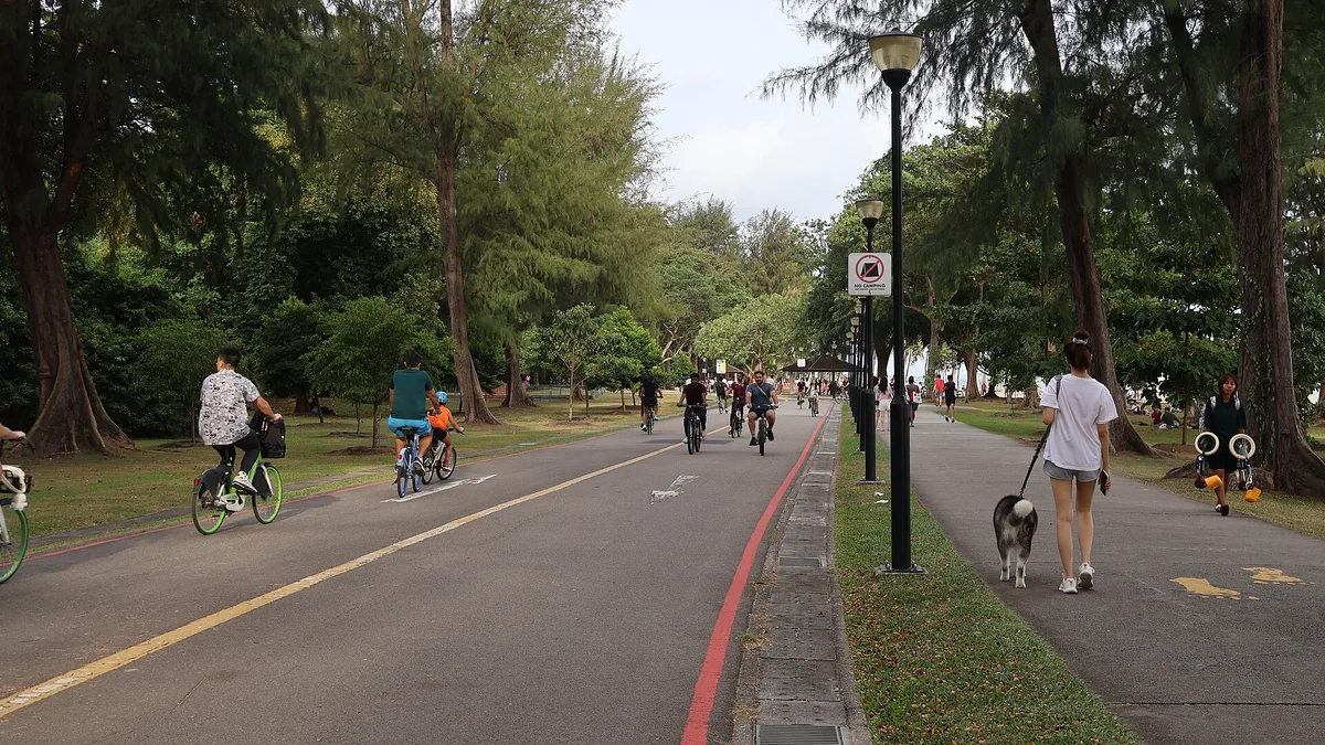 East Coast Park in Katong, Singapore