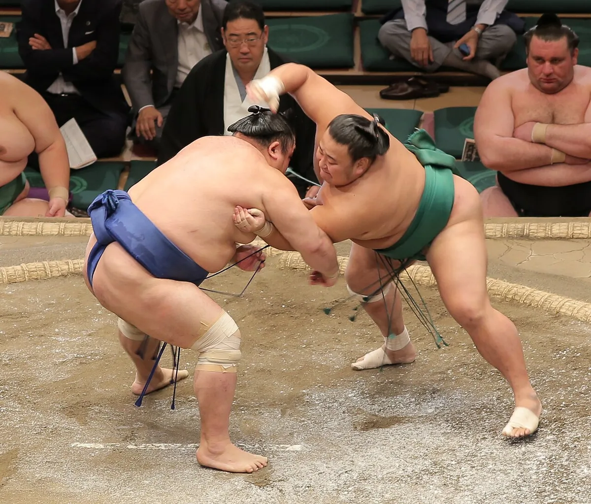 September Grand Sumo Tournament (Aki Basho) in Tokyo, Japan
