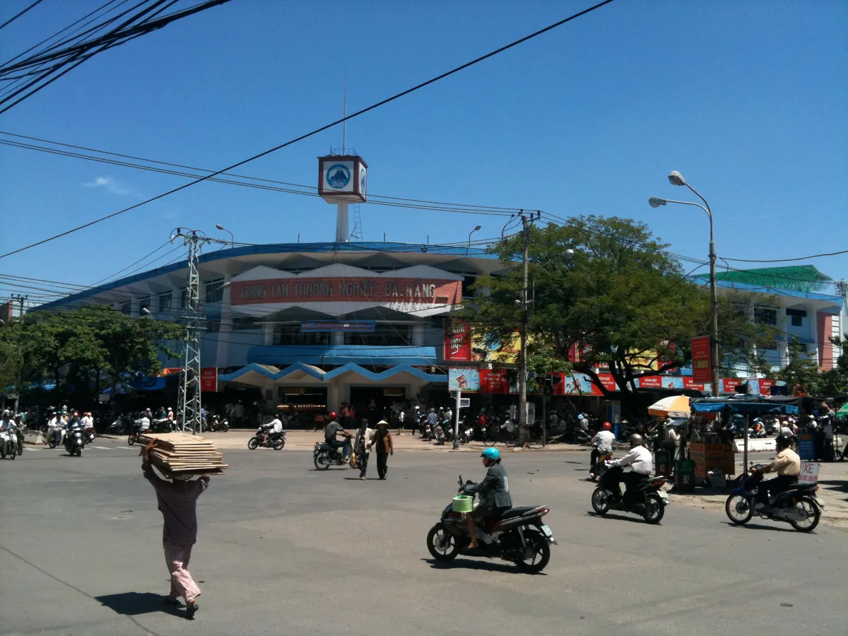 Con Market in Da Nang, Vietnam