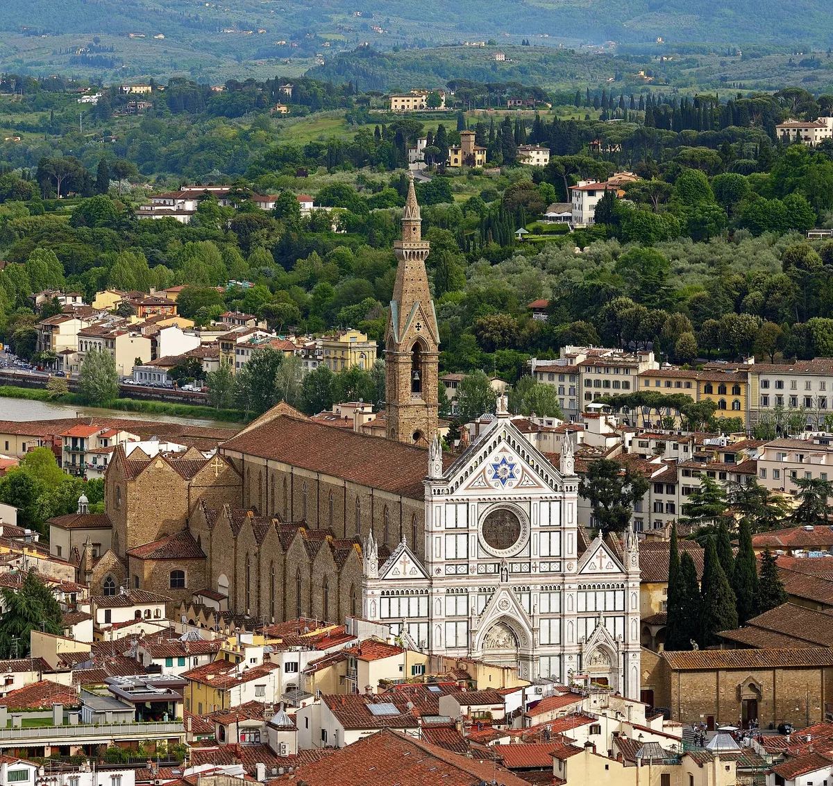 Basilica of Santa Croce in Florence in Florence, Italy