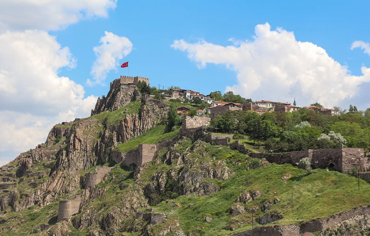 Ankara Castle in Ankara, Turkey