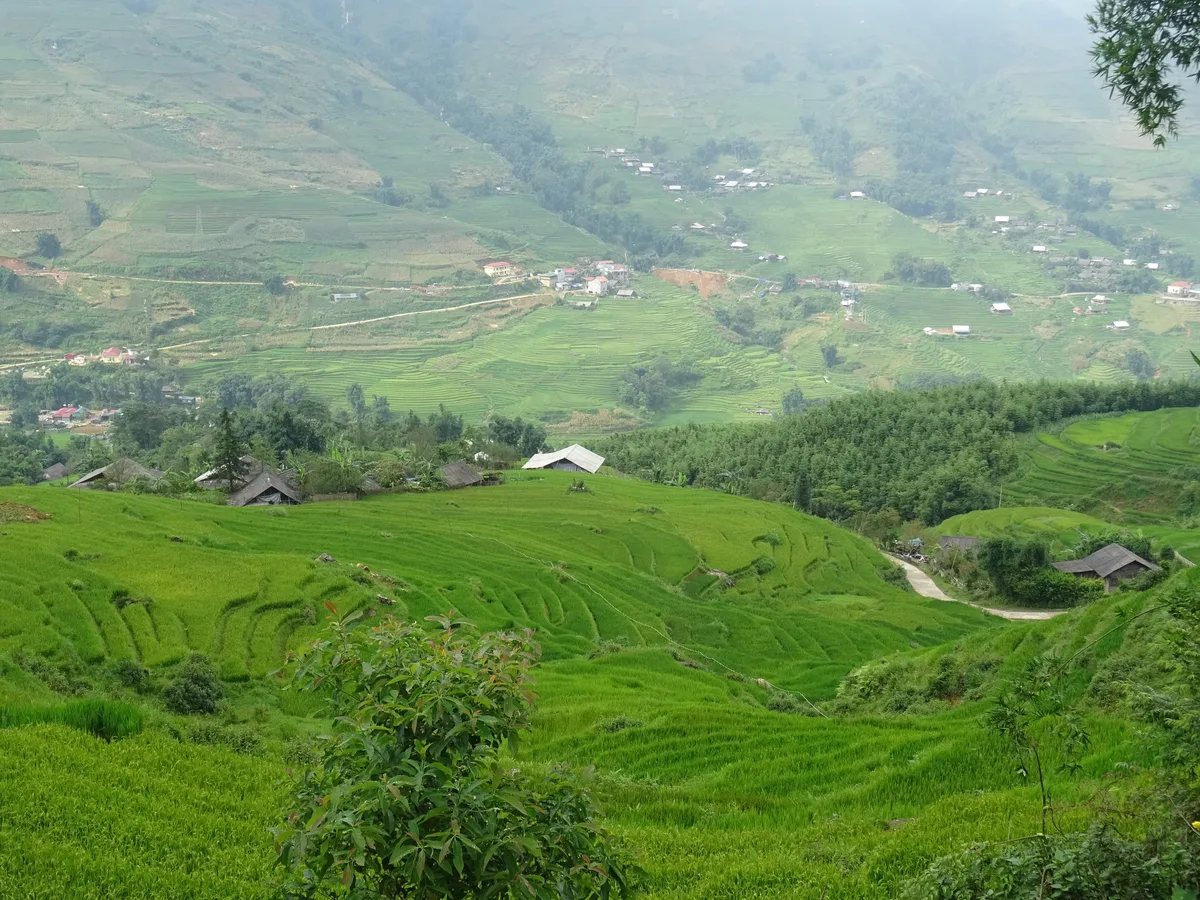 Mường Hoa Valley in Sapa, Vietnam