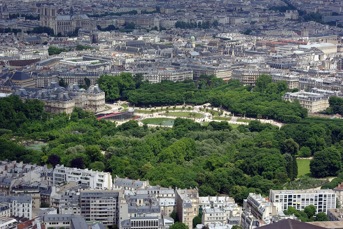Jardin du Luxembourg in Paris, France