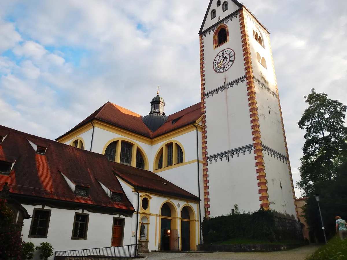Benediktinerkloster St. Mang in Füssen, Germany