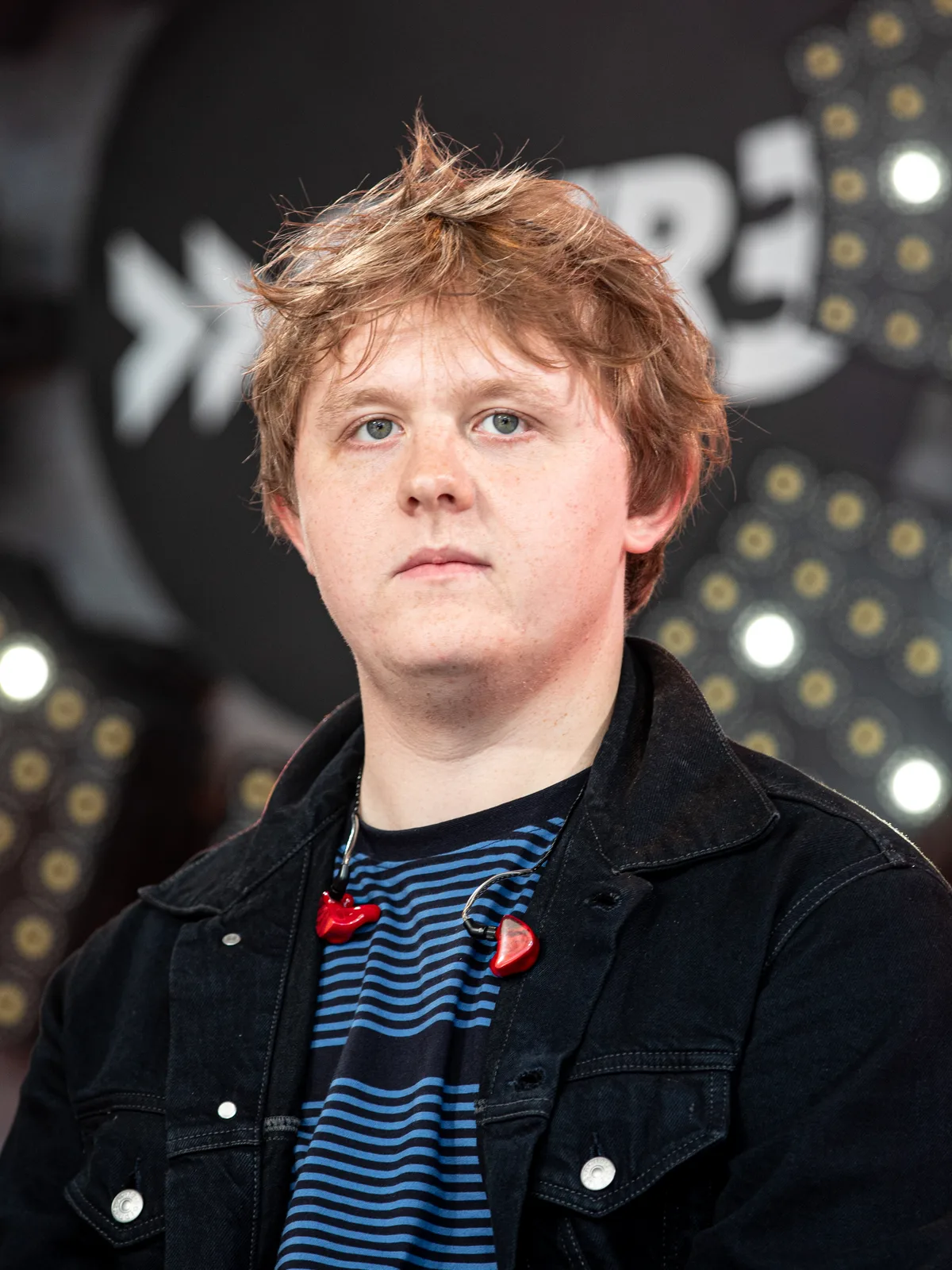 Lewis Capaldi and Zara Larsson (Abu Dhabi GP after-race concert) in Abu Dhabi, United Arab Emirates