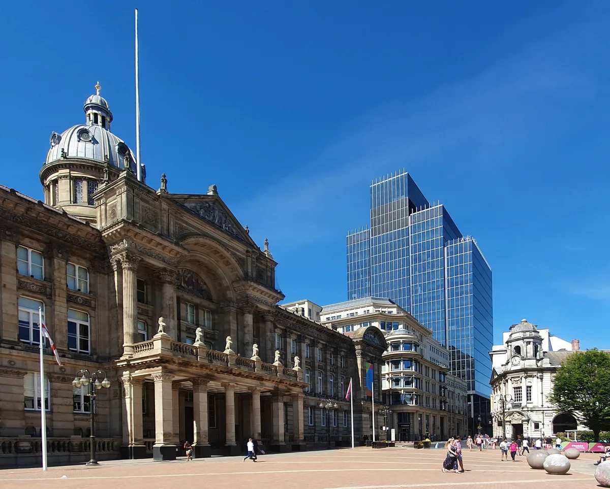Victoria Square in Birmingham, United Kingdom