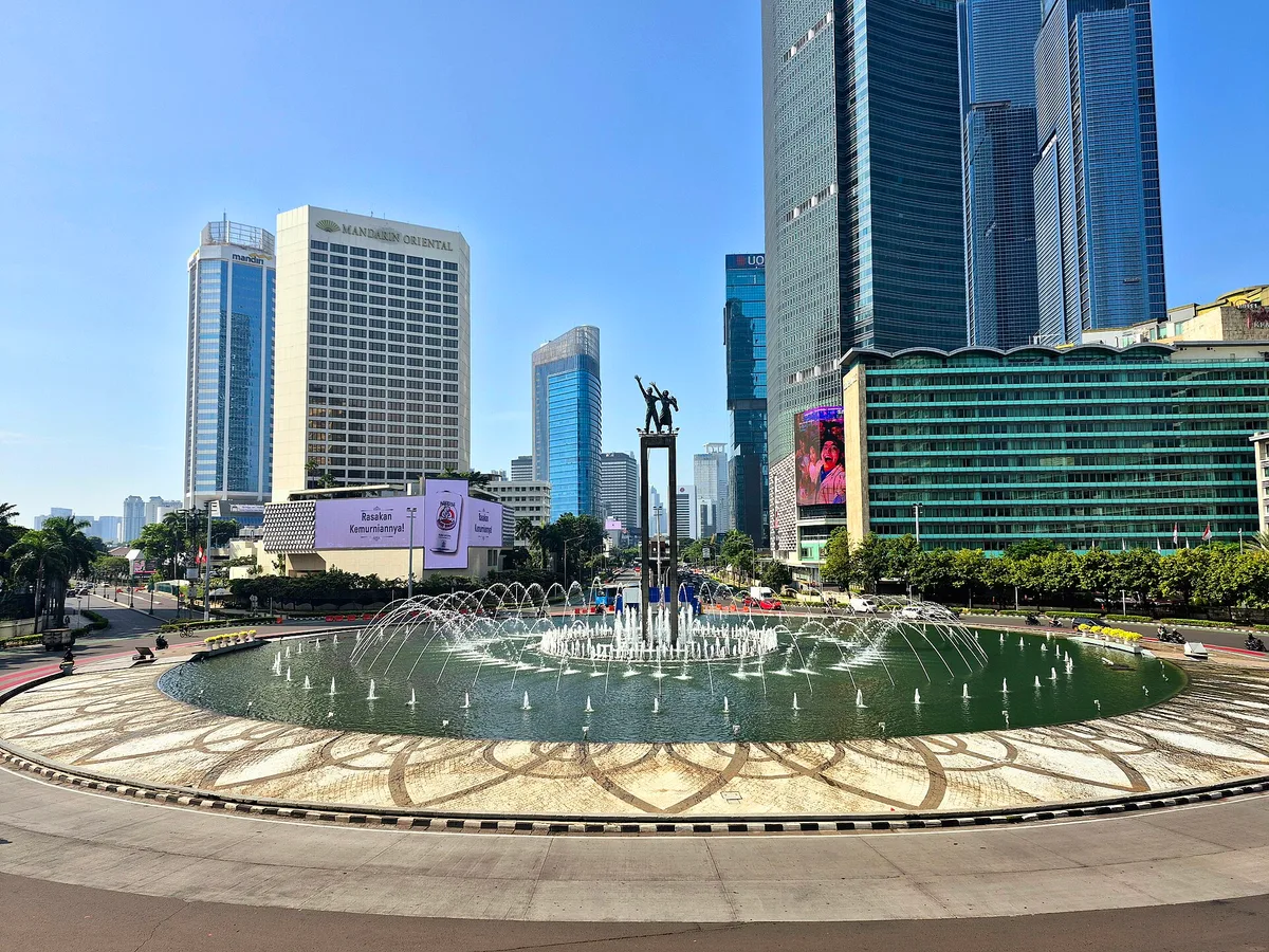 Selamat Datang Monument in Jakarta, Indonesia